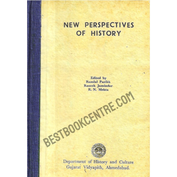 New Perspectives of History. [1st editiom]
